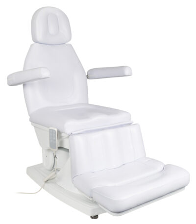 Fauteuil de traitement cosmétique avec plancher électrique Kate 4 strong. white 1