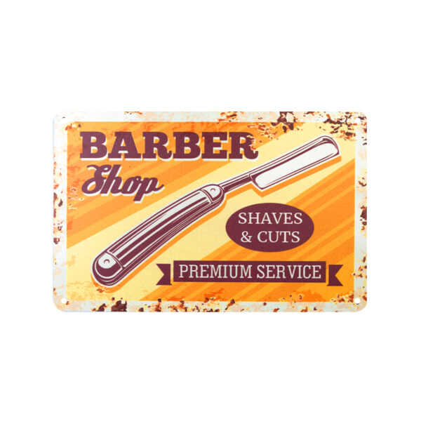 Decoratieve plaquette kapper b012 1