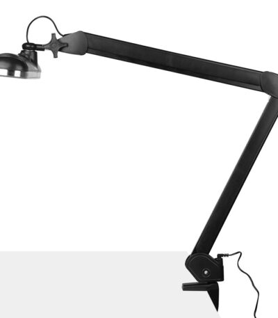 Elegante 801-tl led Loeplamp met bankschroef reg. intensiteit en kleur van zwart licht 1