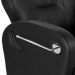 Fauteuil de coiffure électrique Gabbiano Baron Noir 10