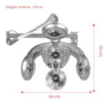 Gabbiano climazon suspendu gd-505w gris 2