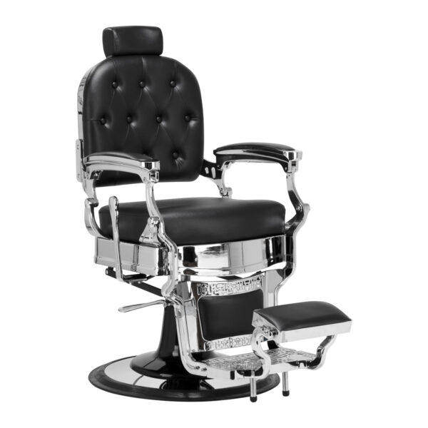 Gabbiano Ernesto fauteuil de style B noir 1