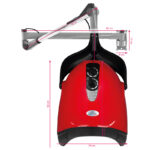 Gabbiano hängender Föhn mit Haartrocknerhaube DX-201w einstufig rot 4