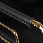 GABBIANO BARBIERSTUHL PRATO GOLD - SCHWARZ 5