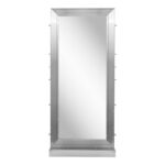 GABBIANO kapper kaptafel met spiegel JR-9010 aluminium 2