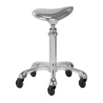 Tabouret de barbier Gabbiano Argent fin 2