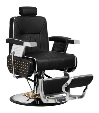 Gabbiano fauteuil de style Livio noir 1