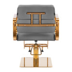 Fauteuil de barbier Gabbiano Porto-GM gris 4