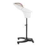 Gabbiano staande haarstomer met stoomkap kapper 408D wit met actieve ozon 4