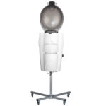 Gabbiano witte staande haarstomer met stoomkap kapper met actieve ozon 3