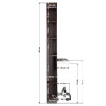Gabbianokapper kaptafel met spiegel b058 venge 8