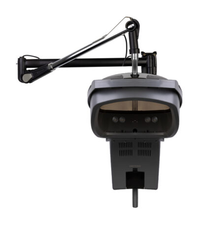 haarstomer stoomkap kapper HANGEND 408D ZILVER MET ACTIEF OZON 1