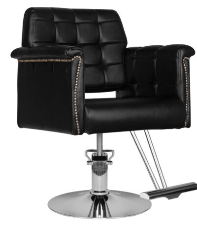Hair System kappersstoel hs48 zwart 1