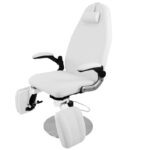 Fauteuil de traitement podologique hydraulique azzurro 713a blanc 2