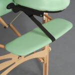Table de massage pliante Alba 70 Vinyl Flex K022 Green 4