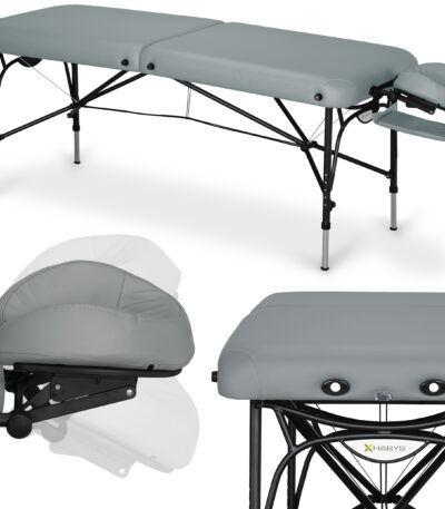 Inklapbare massagetafel Smart Alu 70 Vinyl Flex K029 Grijs 1