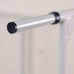 Inklapbare massagetafel Verona Matt Touch K105 Zwart 9