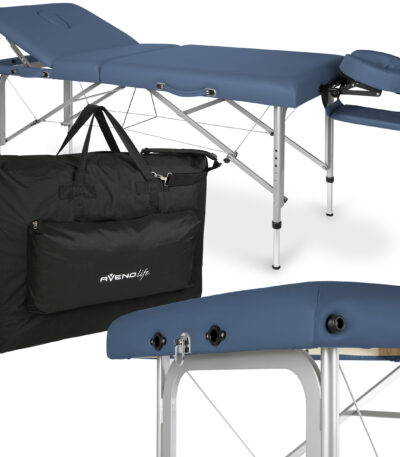 Inklapbare massagetafel Vesta Soft Touch K651 Seamist 1