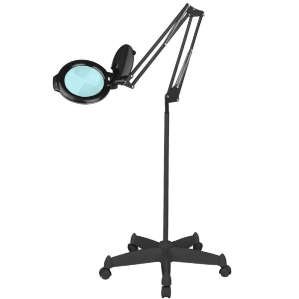 Moonlight 8012/5" zwarte led loeplamp met statief 1