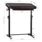 Pro Ink 718 Tattoo armrest Black Padded R 8