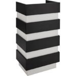 Reno kleine receptiebalie met toonbank zwart 1