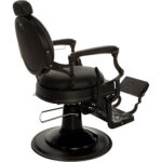 Fauteuil de barbier AYALA et fauteuil de barbier TOMMY SHADOW SKAJ noir 4