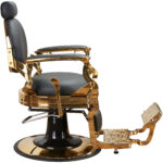 AYALA SOLOMON fauteuil de barbier en or et fauteuil de barbier 4