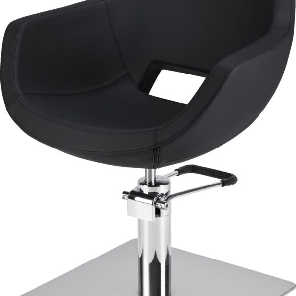 Super Salon LORE S SKAJ fauteuil de barbier et fauteuil de barbier noir 1