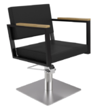 mirpay kappersstoel ocean zwart tvs