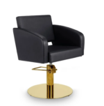 mirplay kappersstoel loris goud rond