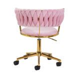 4Rico chaise de bureau QS-GW01G rose 4