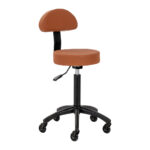 Gabbiano tabouret barber stool D026 brown 1