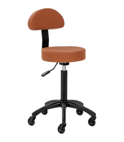 Gabbiano tabouret kapperskruk D026 bruin 1