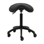Gabbiano tabouret kapperskruk D032 zwart 2