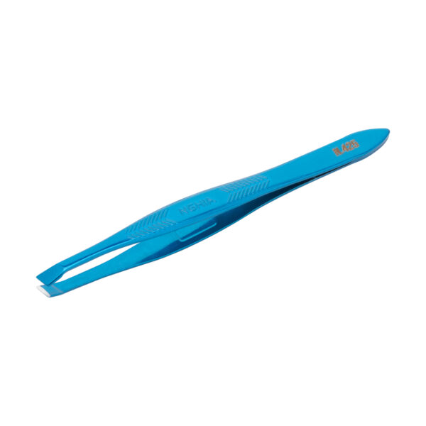 Pince à épiler Nghia N-425 bleue 1