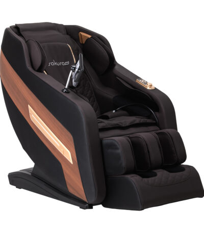Sakura fauteuil de massage 306A bois cuir 1