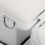 Sillon Eclipse elektrischer kosmetischer Behandlungsstuhl 3 Aktuatoren weiß 8