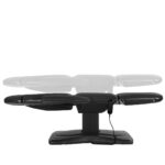 Sillon Eclipse elektrische cosmetische behandelstoel 3 actuatoren zwart 7
