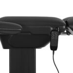 Sillon Eclipse elektrische cosmetische behandelstoel 3 actuatoren zwart 9