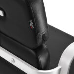 Gabbiano kappersstoel Porto wit zwart 6