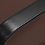 Gabbiano Porto kappersstoel zwarte chocolade 5