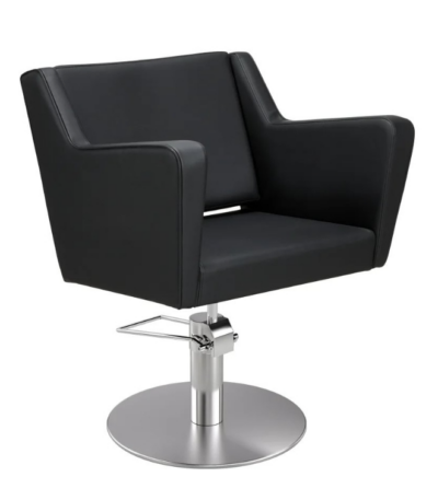 mirplay kappersstoel anouk rvs rond