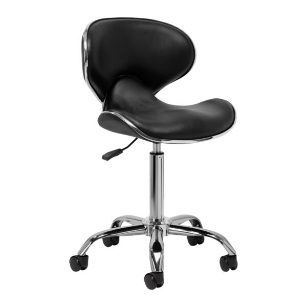 Gabbiano cosmetische kruk Q-4599 zwart V2 1