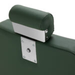 Gabbiano Visionerio barberstoel met groen chromen frame 14