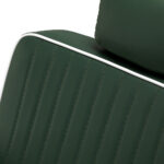 Gabbiano Visionerio barberstoel met groen chromen frame 15