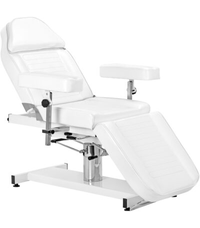 Cosmetische hydraulische stoel Sillon A 210DH met wieg wit 1