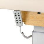 Elektrische SPA-ligstoel Sillon Comfort crème met lichtbruine basis 7