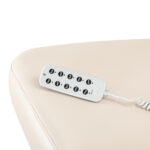 Elektrische SPA-ligstoel Sillon Comfort crème met lichtbruine basis 15