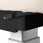 Elektrische SPA-ligstoel Sillon Comfort crème met zwarte voet 10