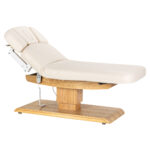 Elektrische SPA-ligstoel Sillon Relax crème met lichtbruine basis 2